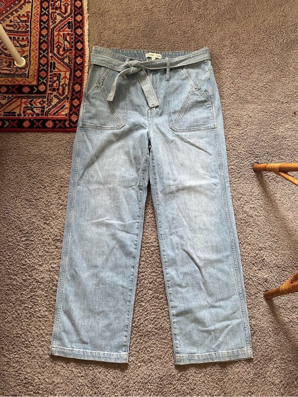 Madewell x Warm High Rise Wide Leg Jeans NWT